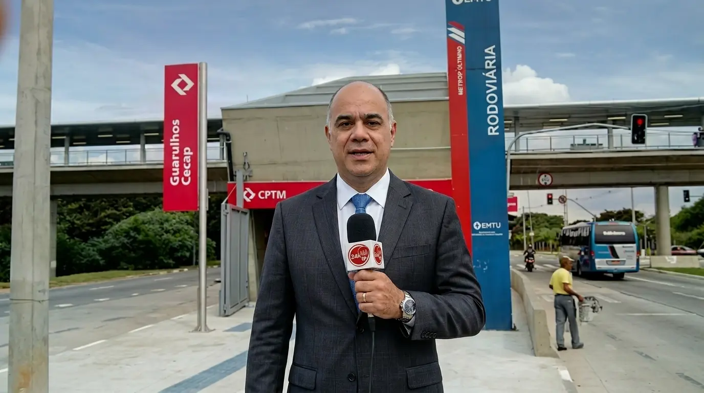 Homicídios em Guarulhos caem e batem mínima histórica Cenas urbanas de Guarulhos SP destacando segurança e tranquilidade crescente